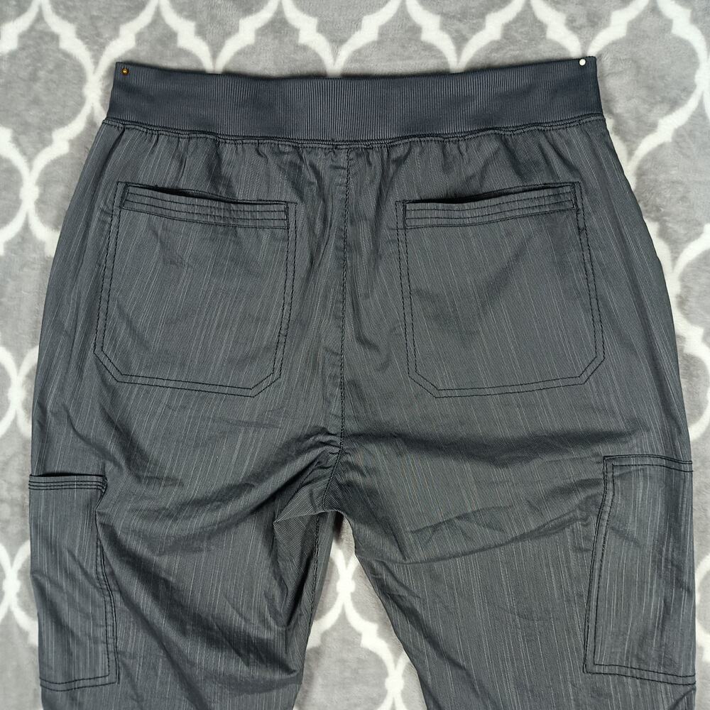 Dickies Scrub Pants Women Size Medium gray Pewter Xtreme Stretch DK165 Cargo - Picture 10 of 11